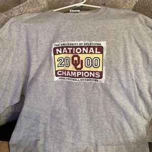 Oklahoma Sooners 2000 NCAA College Football National Championship Y2K